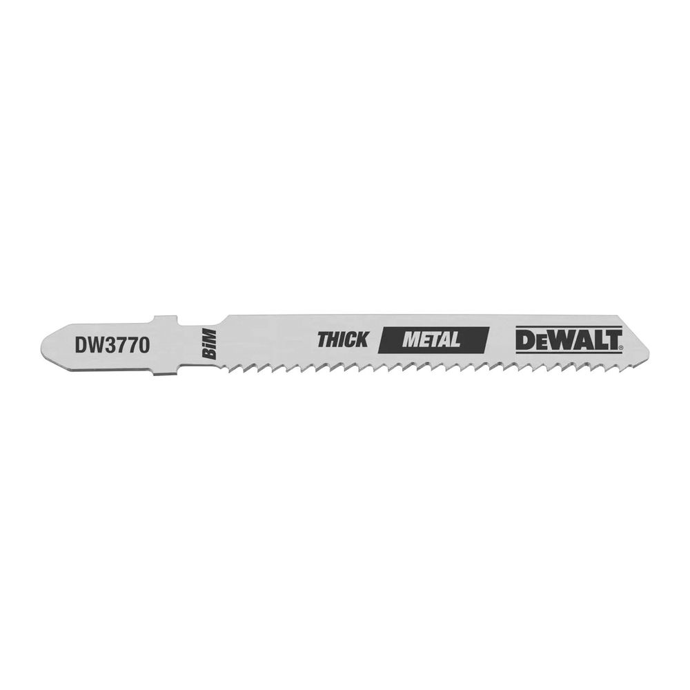 Dewalt 3 in. 14 TPI Metal Cutting Jig Saw Blade, 5-Piece