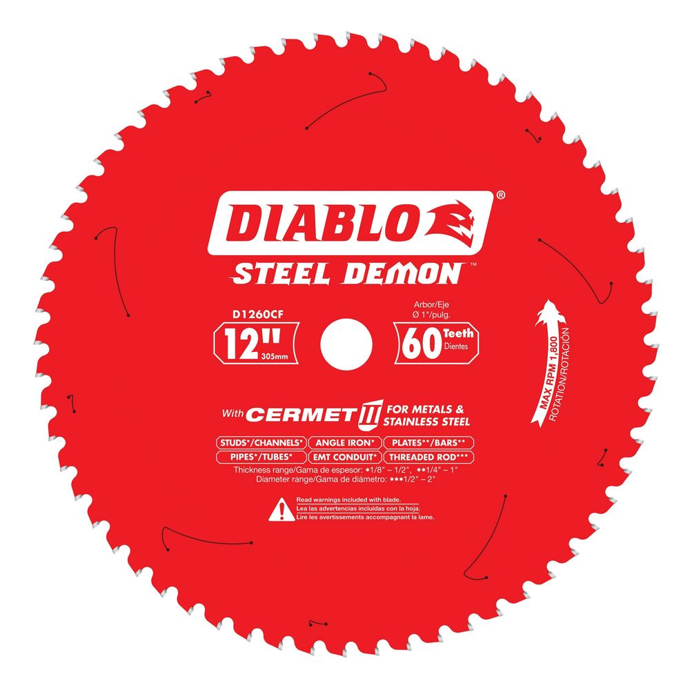 Diablo 12 in. 6 Tooth Metal Cutting Circular Saw Blade