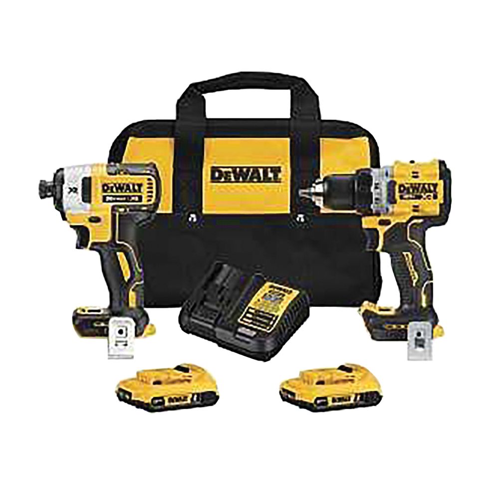 DEWALT 20 V Brushless Drill Driver and Impact Driver Combo Kit