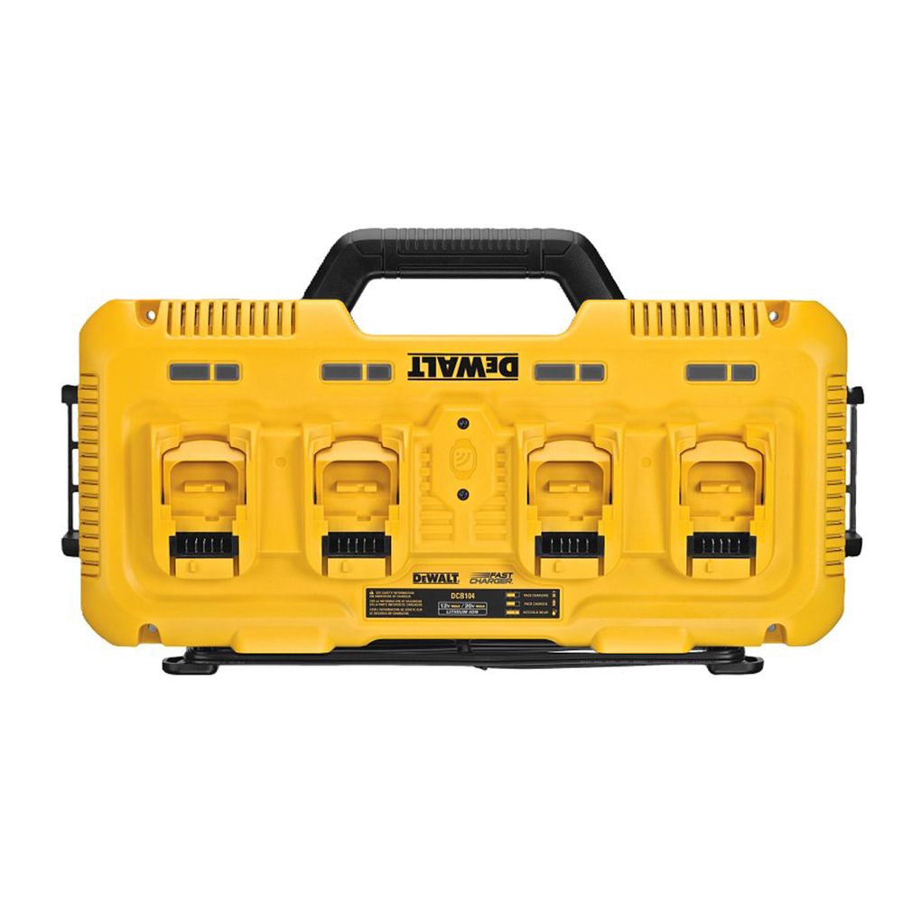 DEWALT 4-Port Fast Lithium-Ion Battery Charger