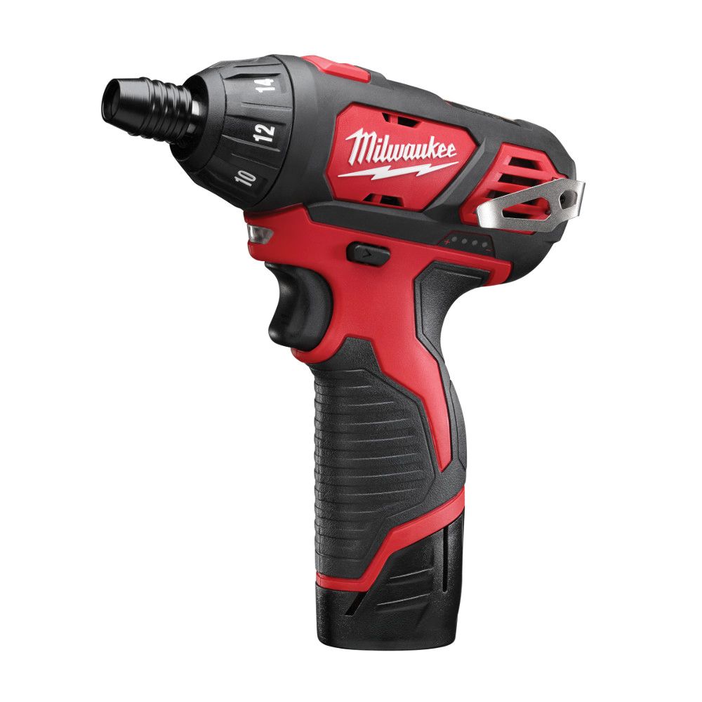 Milwaukee 1/4 in. 12 V Cordless Screwdriver Kit