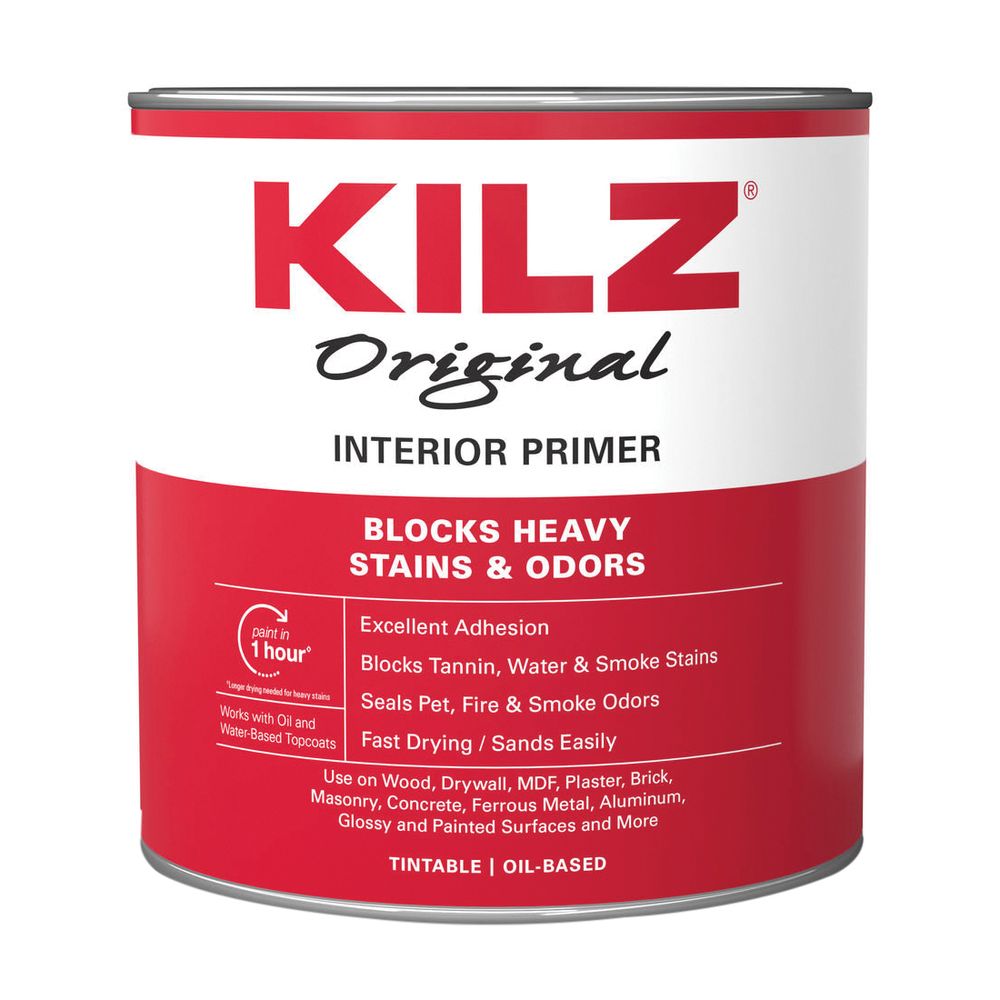 Kilz 1 qt. Oil-Based Primer Sealer Stain Blocker