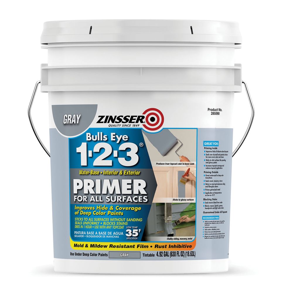 Zinsser 5 gal. Gray All-Purpose Primer