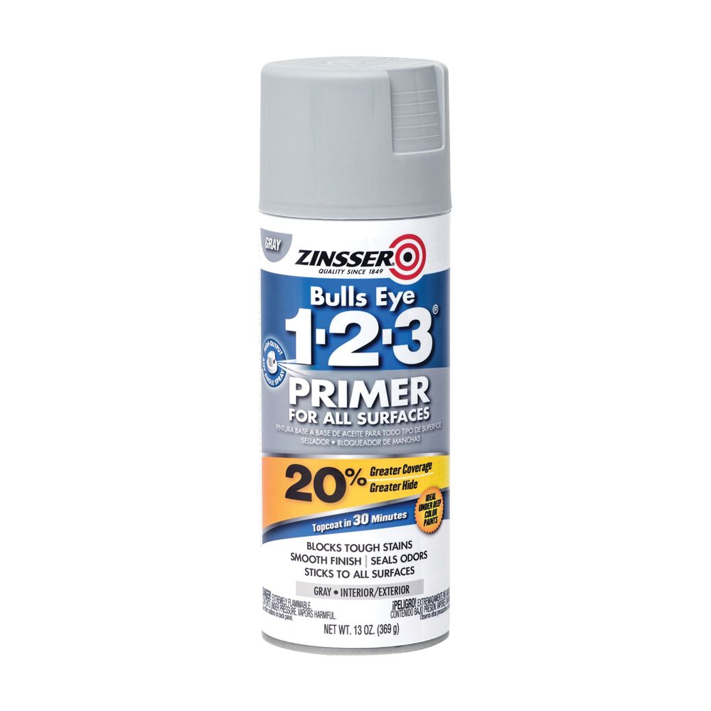 Zinsser 13 oz. Gray Bulls-Eye 1-2-3 All-Purpose Primer