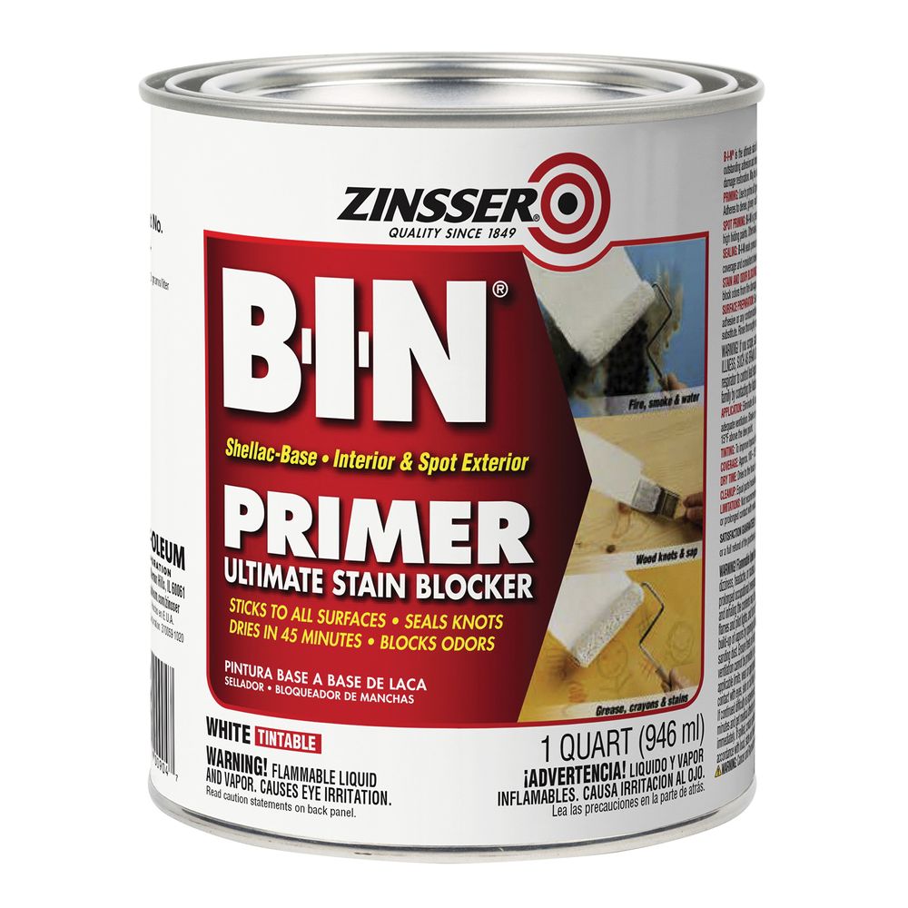 Zinsser 1 qt. B-I-N Interior/Exterior Primer Sealer