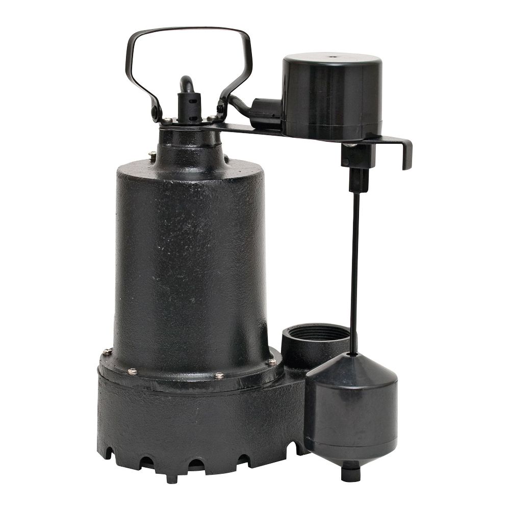 Superior Pump 1/3 HP Vertical Cast Iron Sump Pump