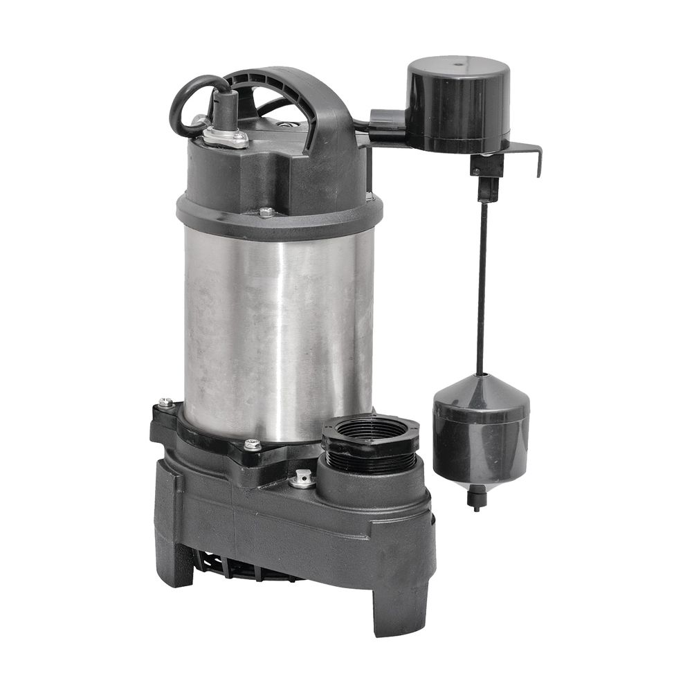 Superior Pump 3/4 HP Cast Iron and Stainless Steel Sump Pump