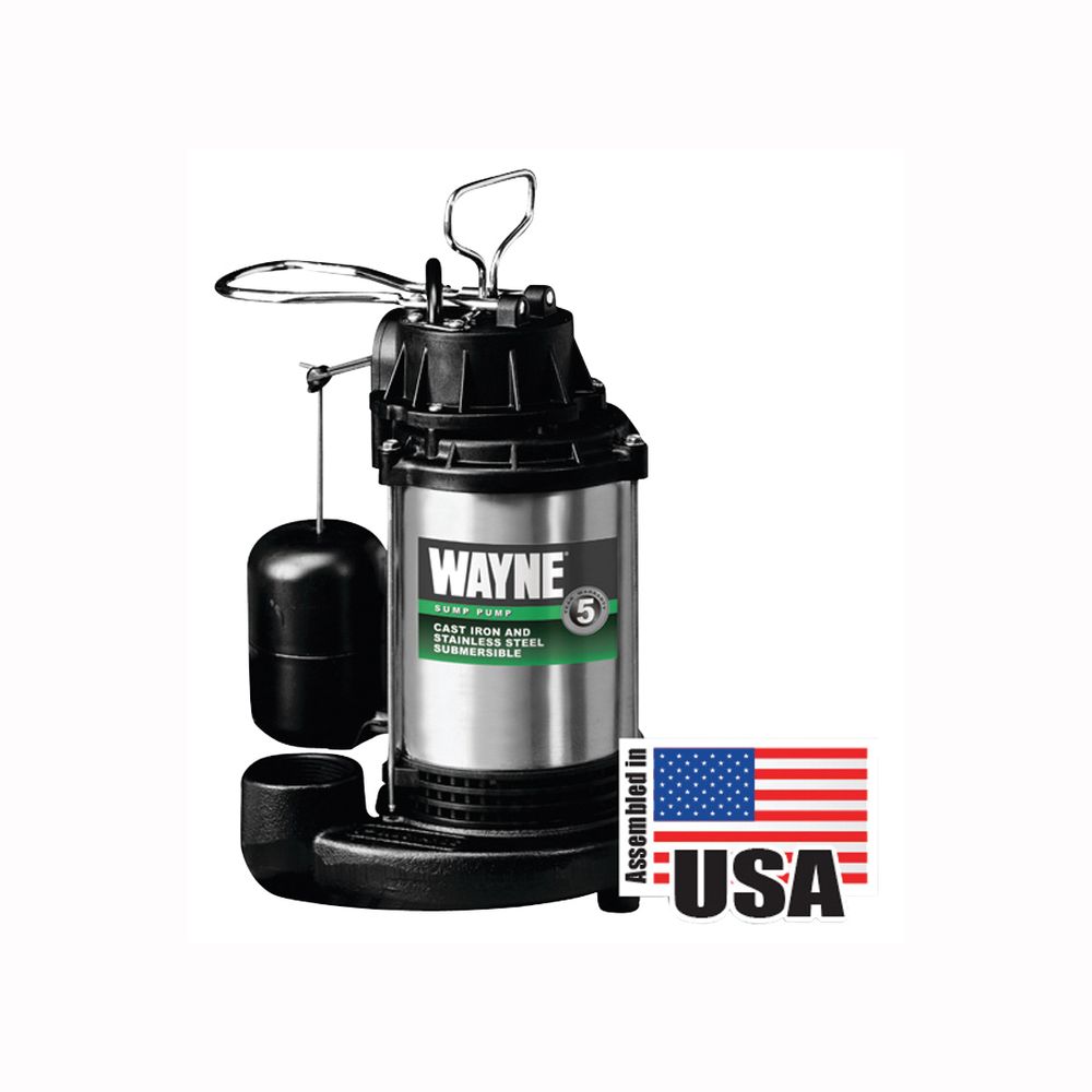 Wayne 3/4 HP Cast Iron Sump Pump