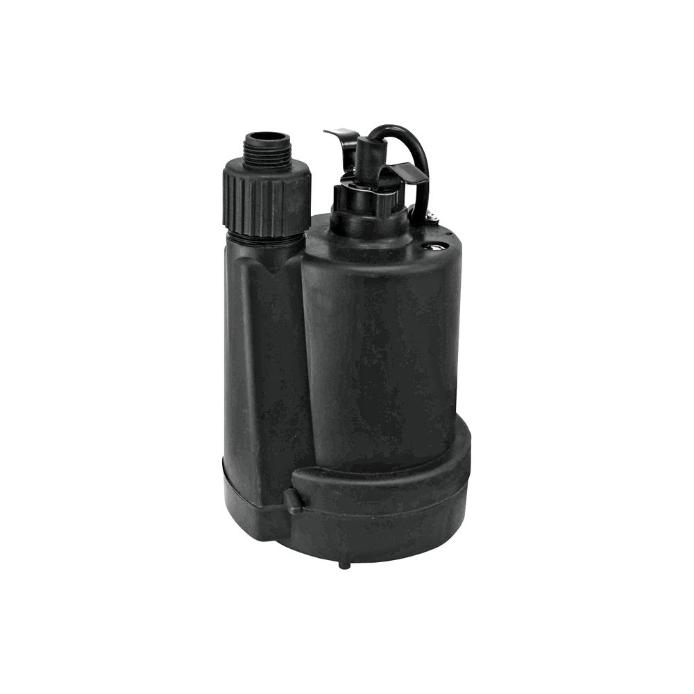 Superior Pump 1/4 HP Plastic Submersible Utility Pump