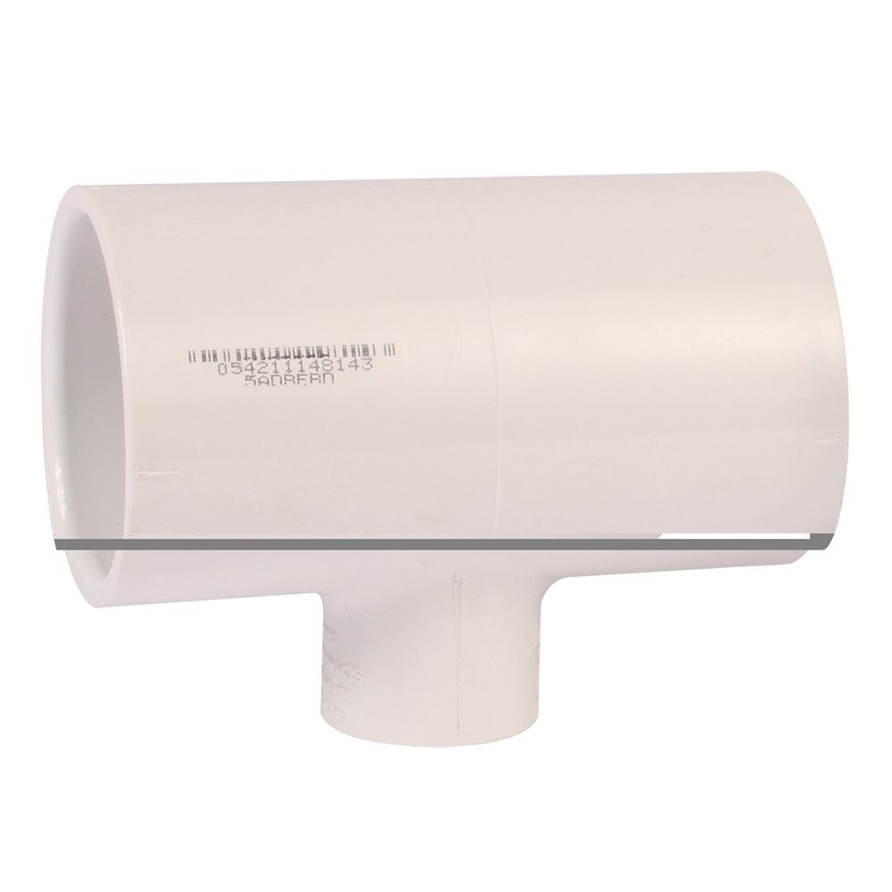Ipex 1-1/2 in. x 1-1/2 in. x 1/2 in. PVC Reducing Pipe Tee