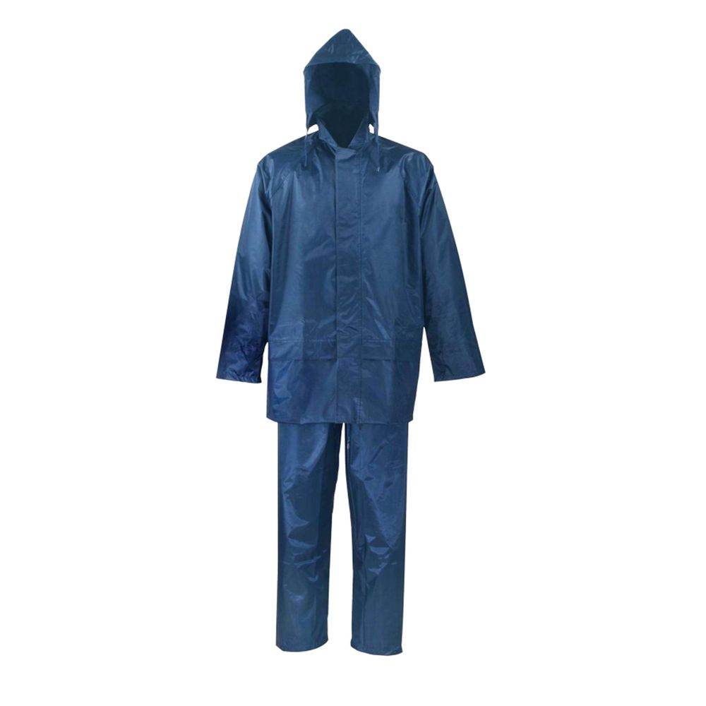 Diamondback Large Blue 2-Piece Polyester Rain Suit