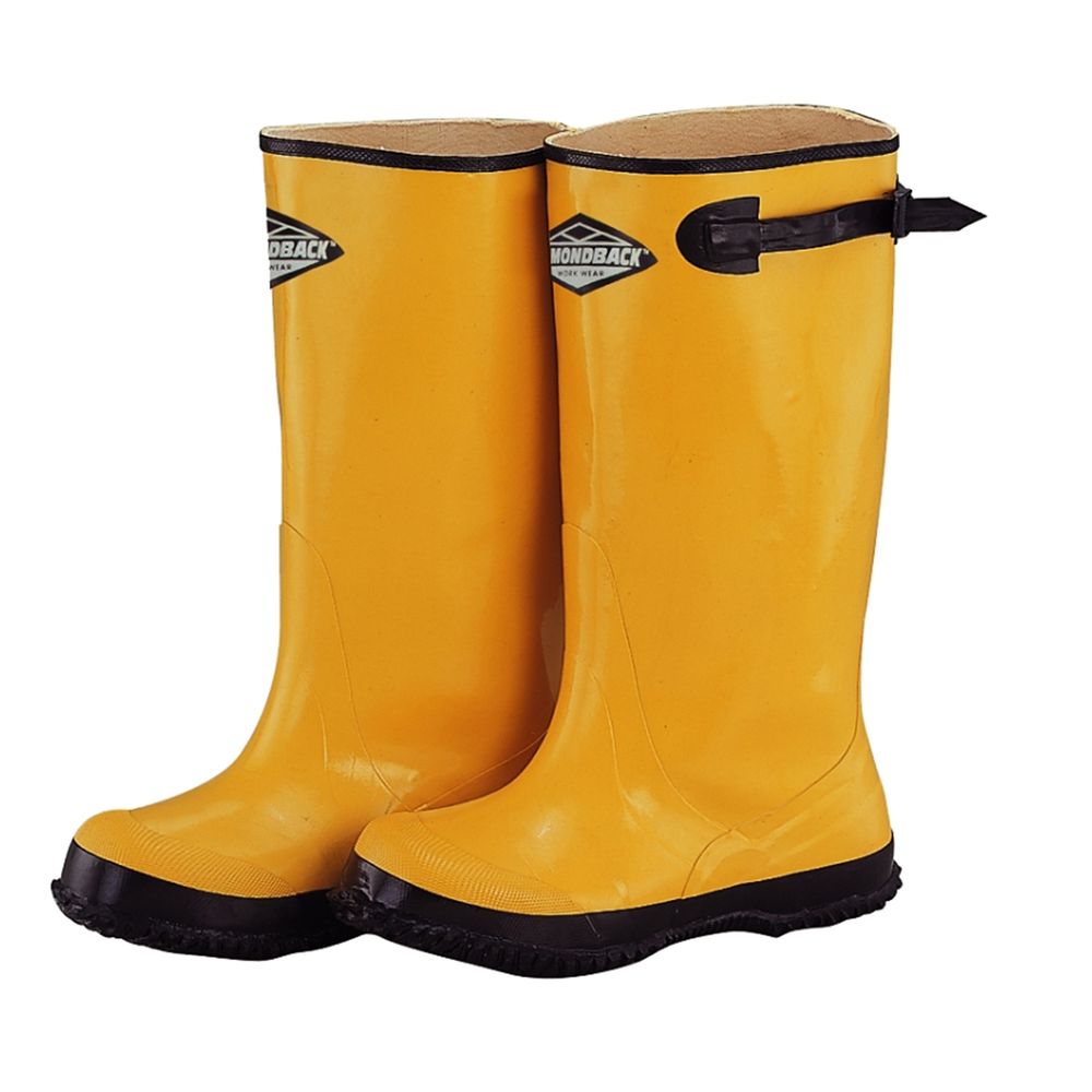 Diamondback Size 14 Yellow Overshoe Boots