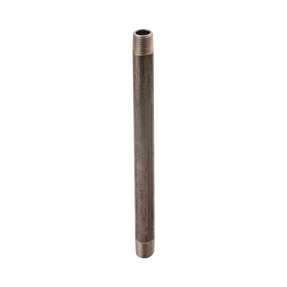 ProSource 1 in. x 24 in. Black Pipe Nipple