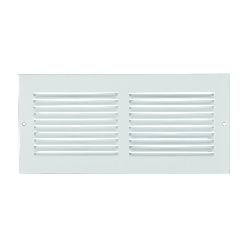 Imperial 10 in. x 4 in. White Sidewall Register
