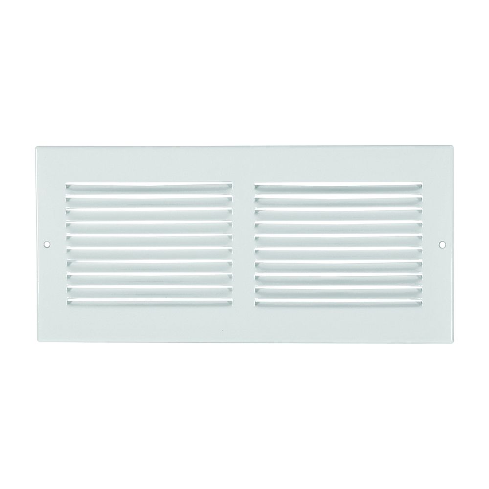 Imperial 12 in. x 4 in. White Sidewall Register