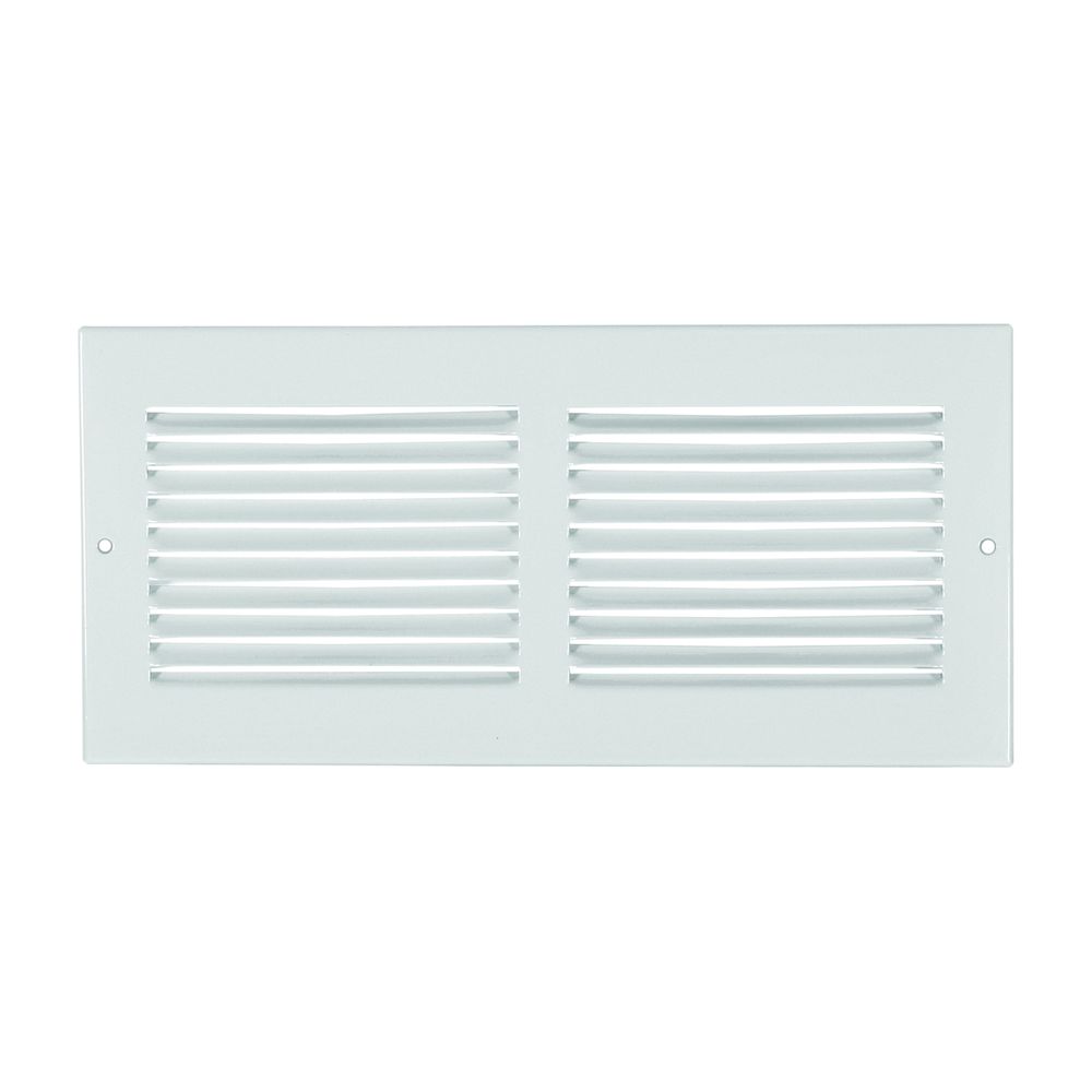 Imperial 12 in. x 6 in. White Sidewall Register