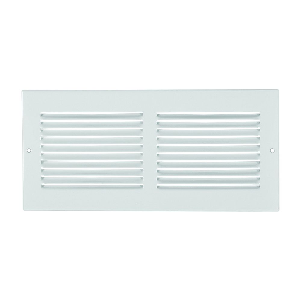 Imperial 24 in. x 6 in. White Sidewall Register