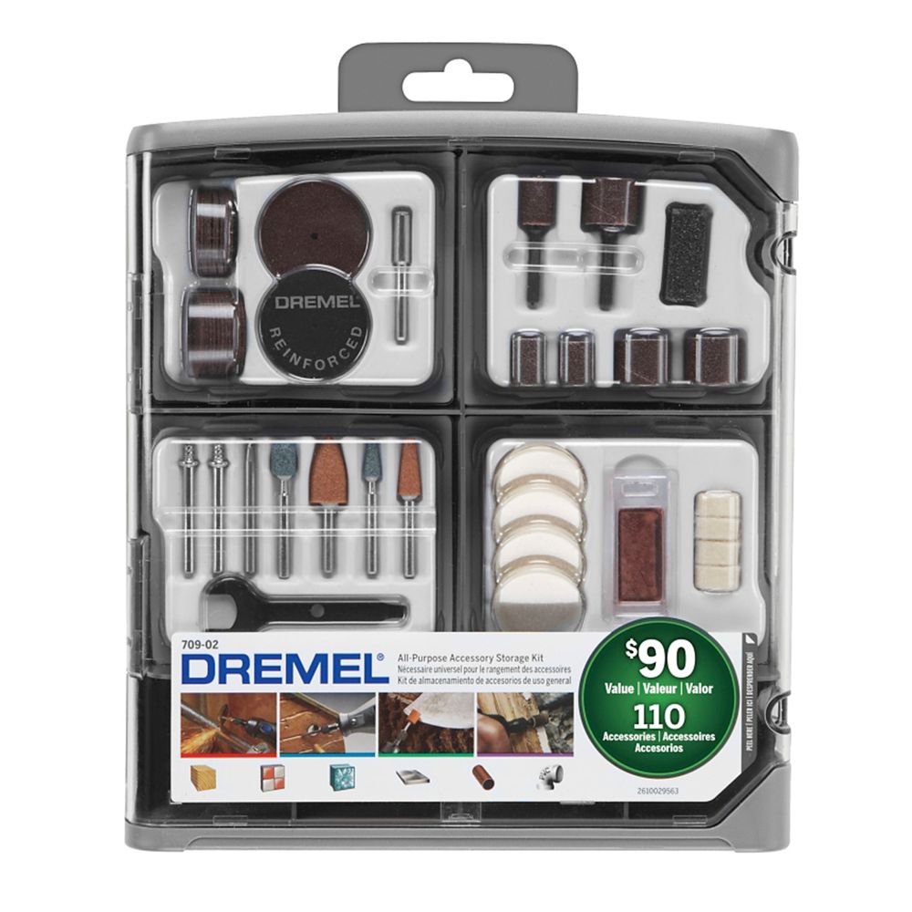 Dremel 110-Piece All-Purpose Rotary Tool Accessory Kit