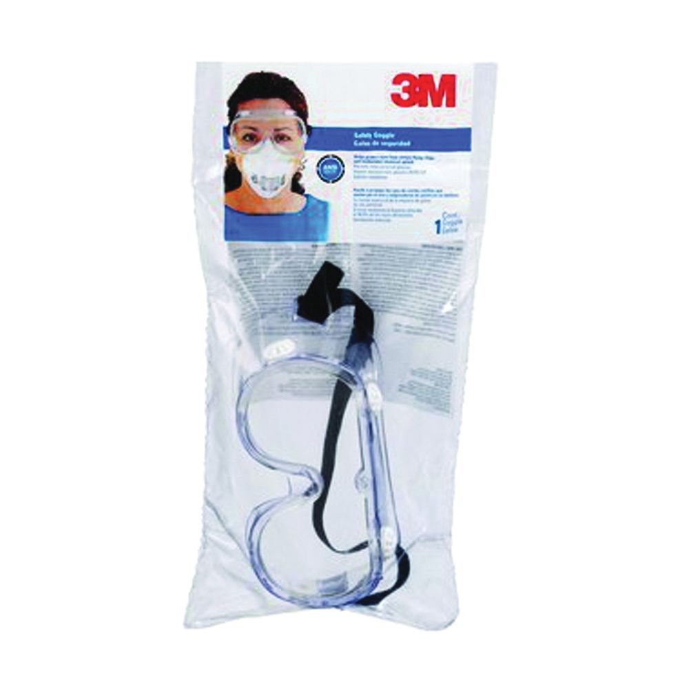 3M Chemical Splash Safety Goggles