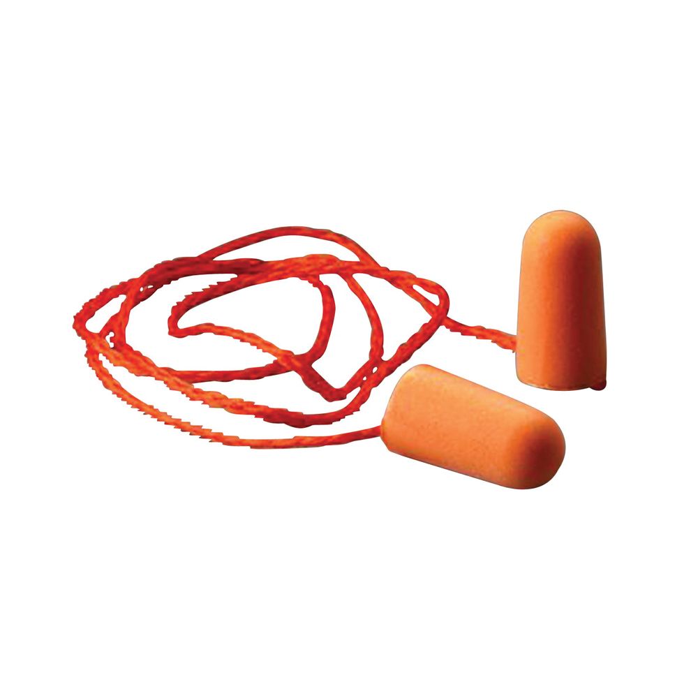 3M 1110 Corded Foam Earplugs