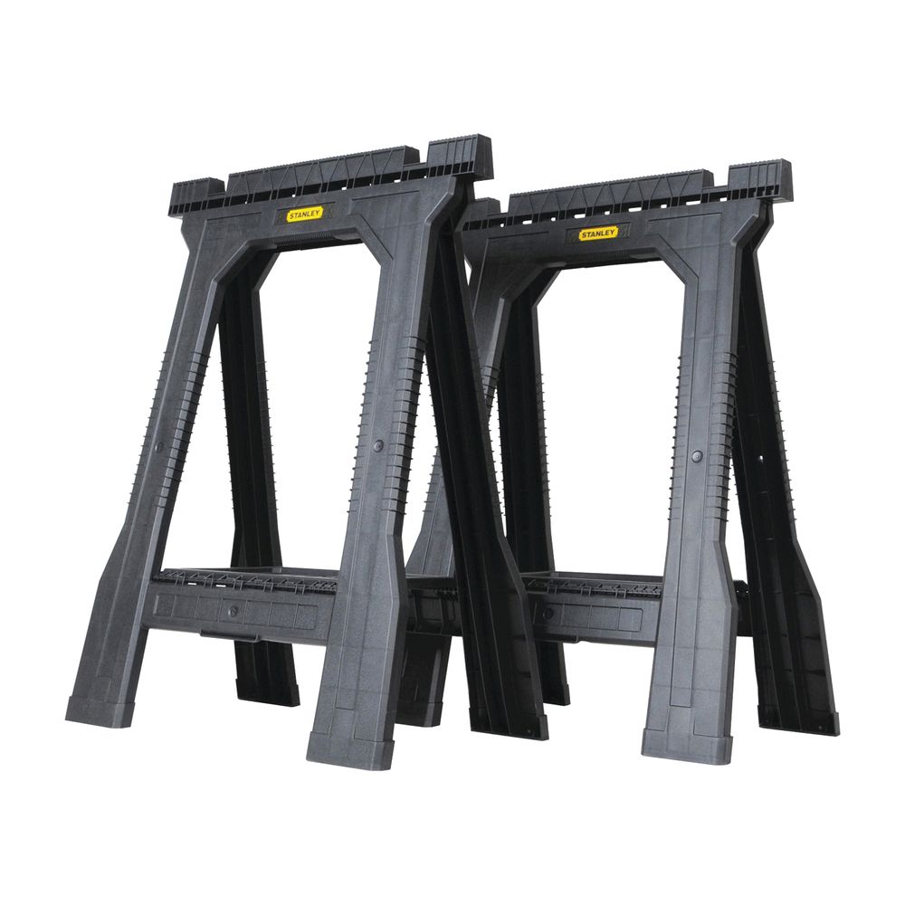 Stanley Junior Folding Sawhorse Twin Pack