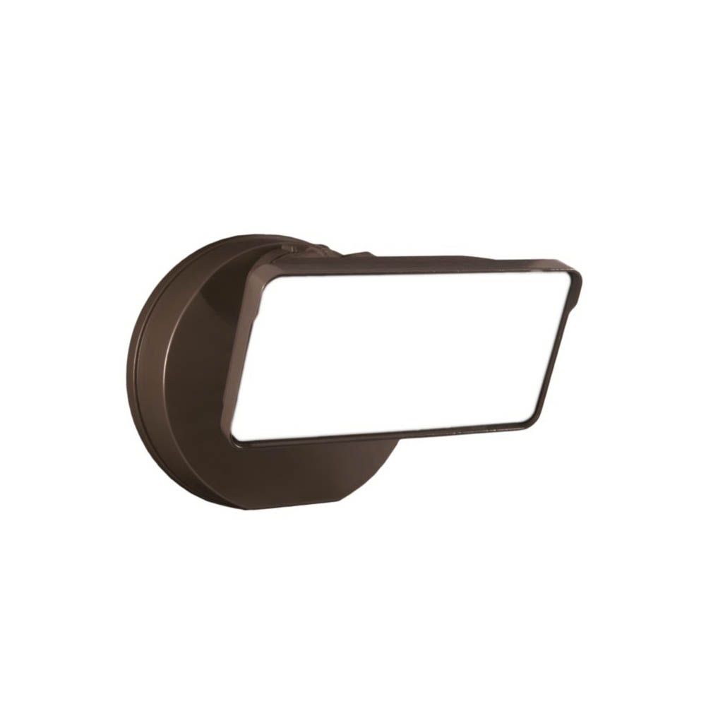 Halo Single Head Bronze LED Flood Light, 3,000 Lumens