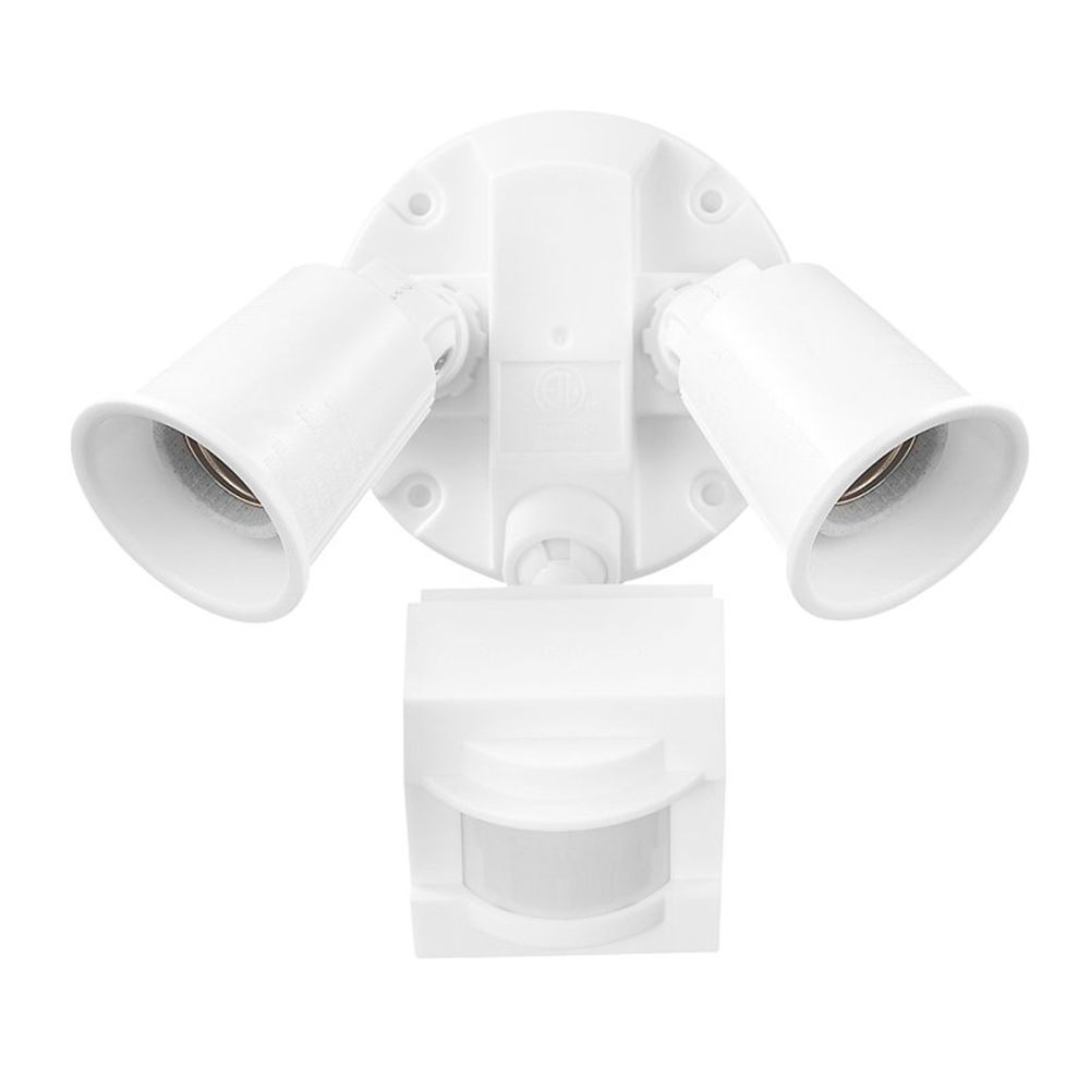 Globe Electric 110 Degree Motion Sensor Security Flood Light