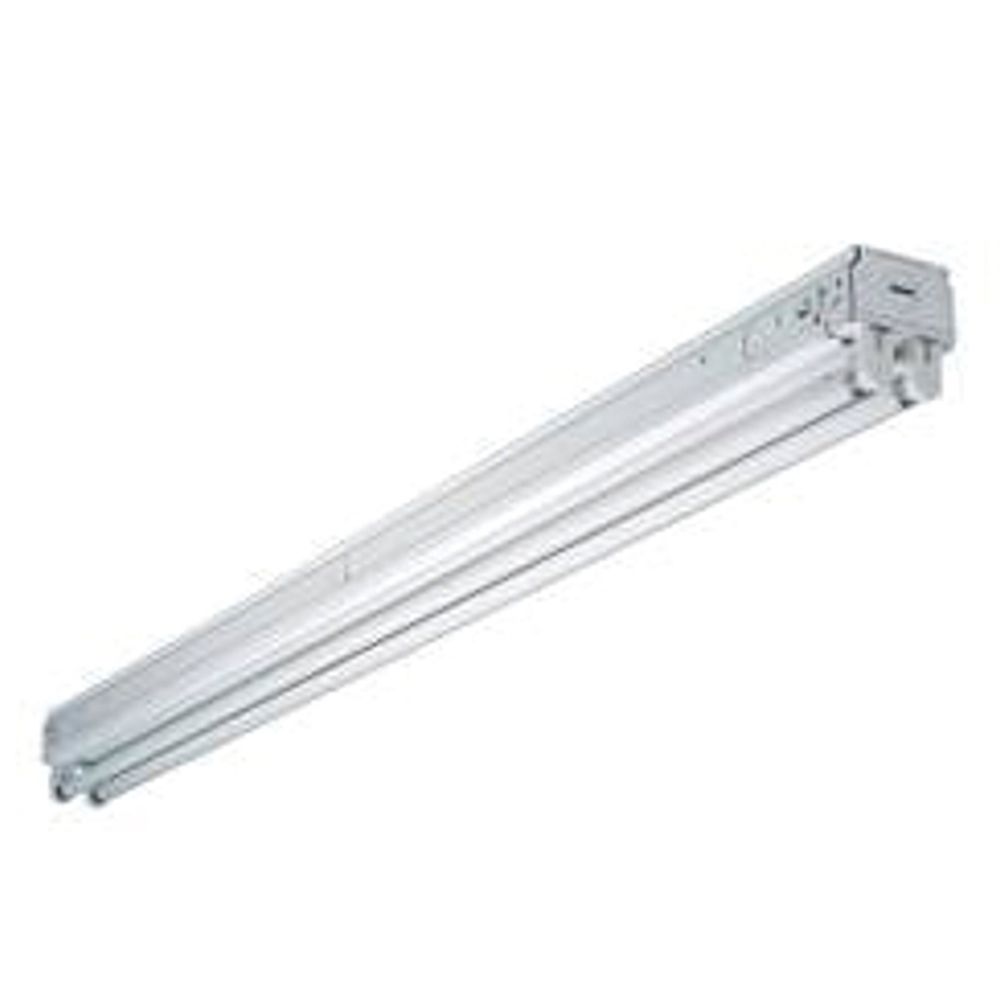 Metalux 4 ft. 2-Lamp 32 W Narrow Fluorescent Strip Light