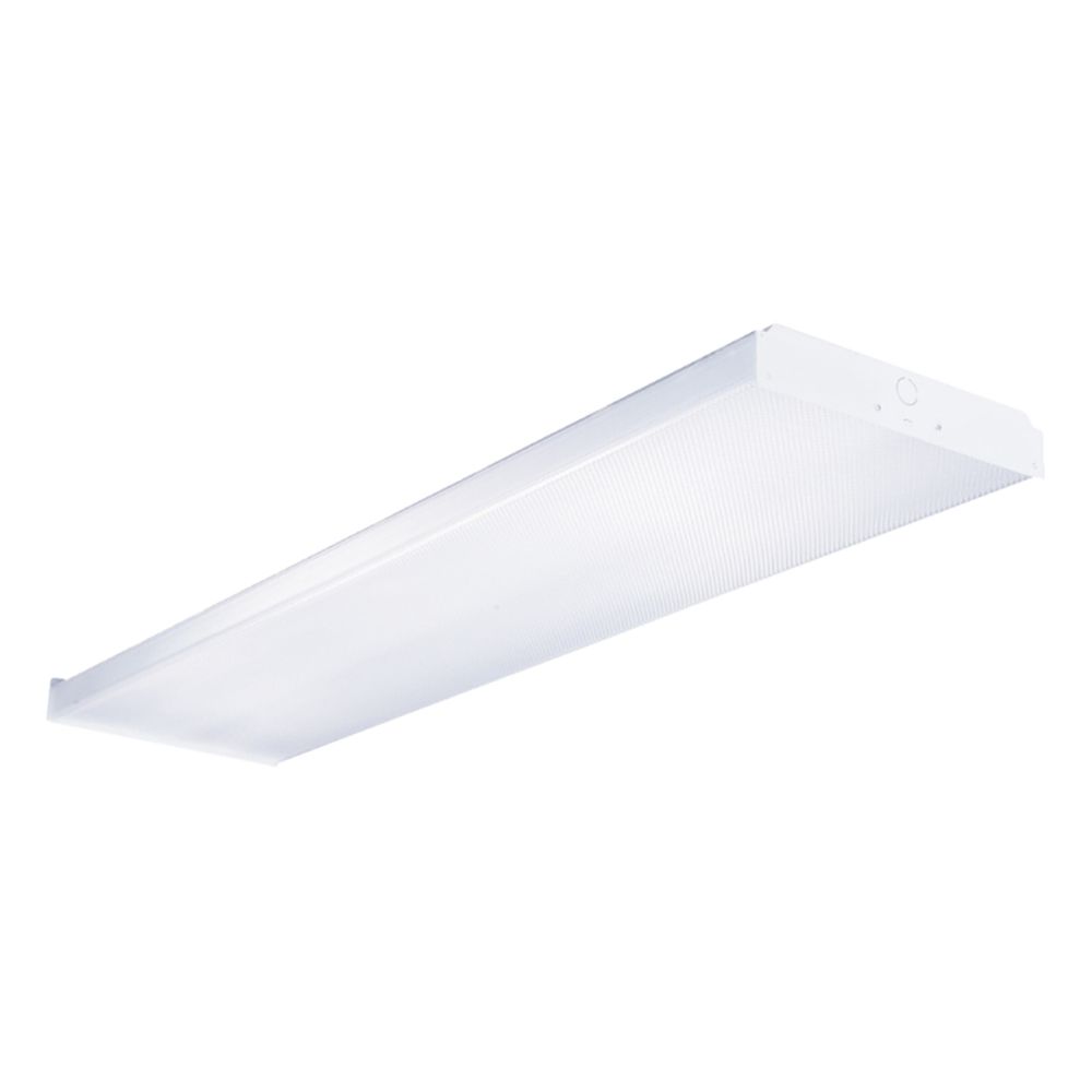 Metalux 4 ft. 4-Lamp T8 Wraparound Light