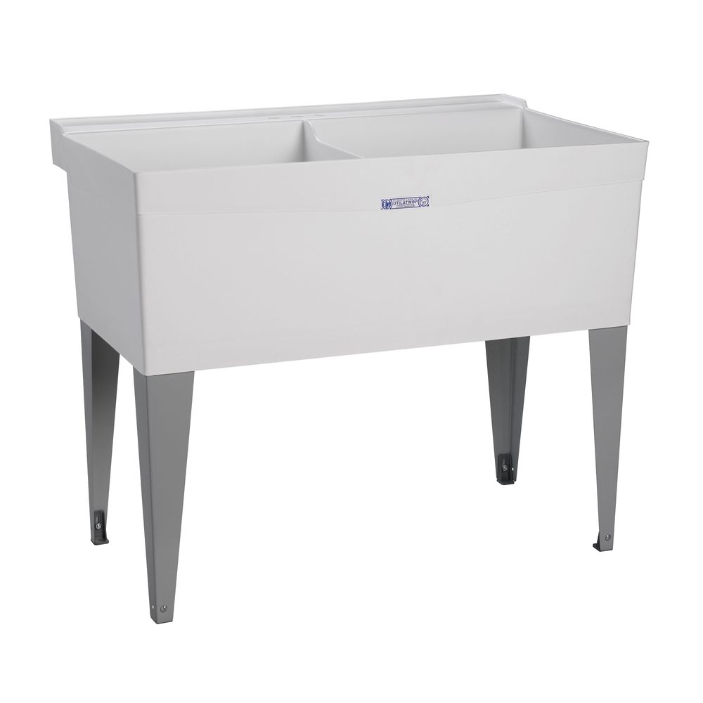 E.L. Mustee & Son Double Deluxe Laundry Tub