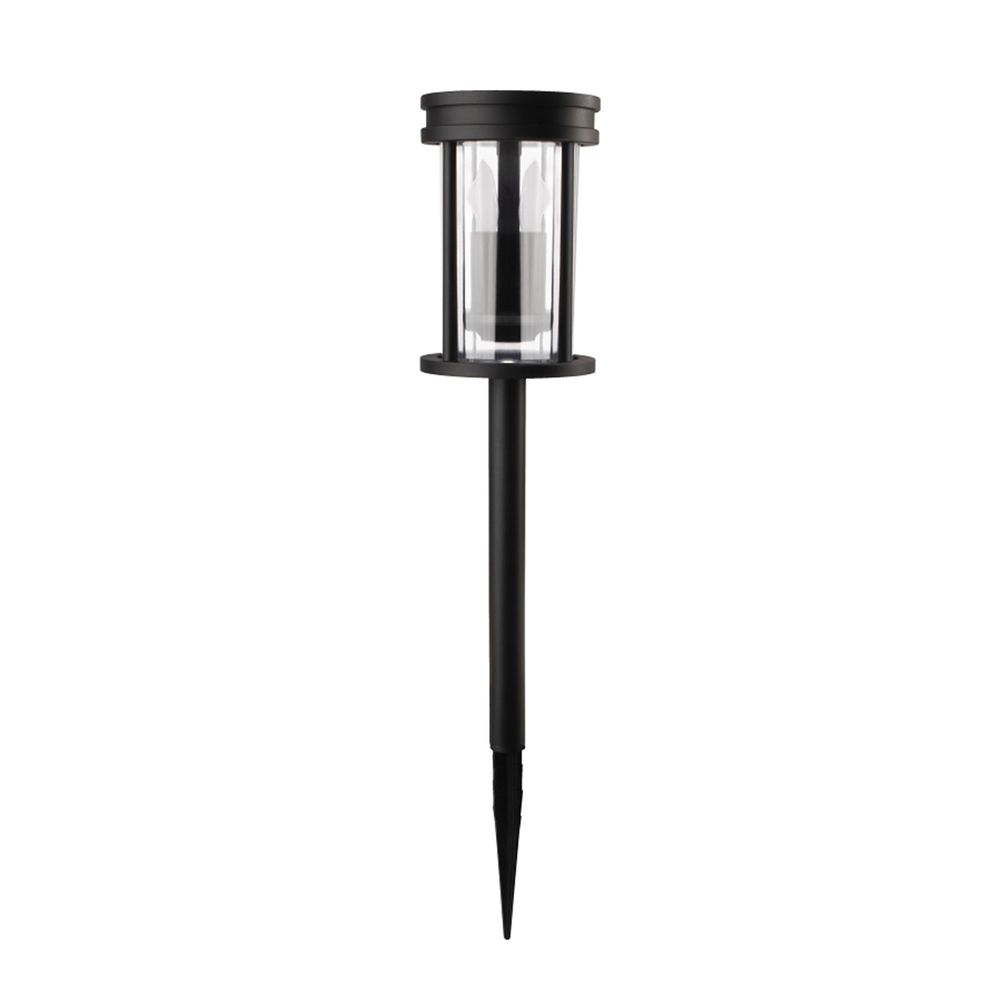 Boston Harbor Solar Flickering Candle Stake Light