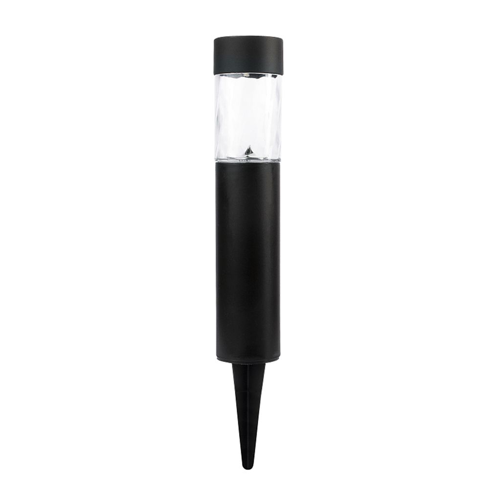 Boston Harbor Black Plastic Solar Bollard Light