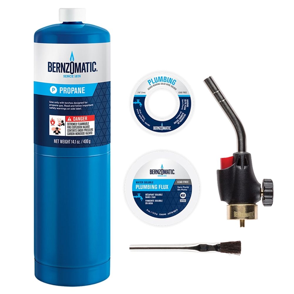 Bernzomatic Trigger Start Plumbing Torch Kit