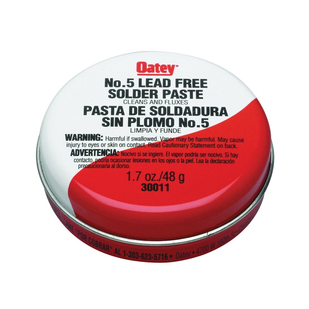 Oatey 1.7 oz. Paste Flux without Brush