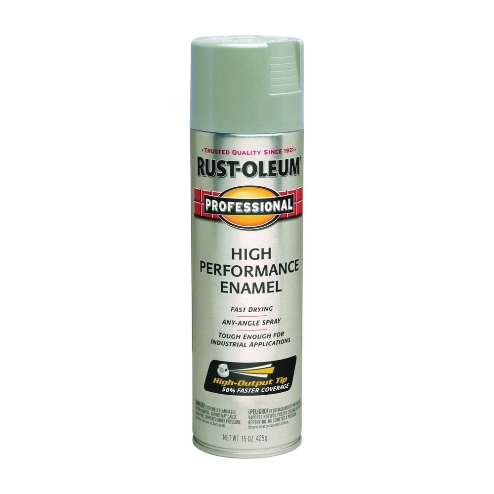 Rust-Oleum 15 oz. Light Machine Gray Gloss Professional Enamel Spray Paint