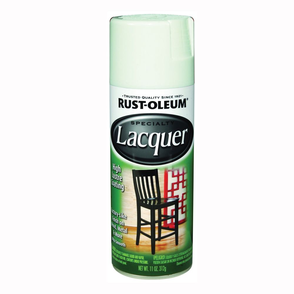 Rust-Oleum 11 oz. Gloss White Lacquer Spray