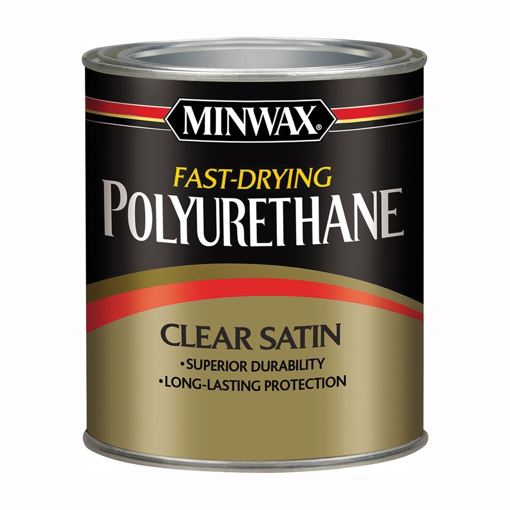 Minwax 1/2 pt. Oil-Based Satin Interior Polyurethane
