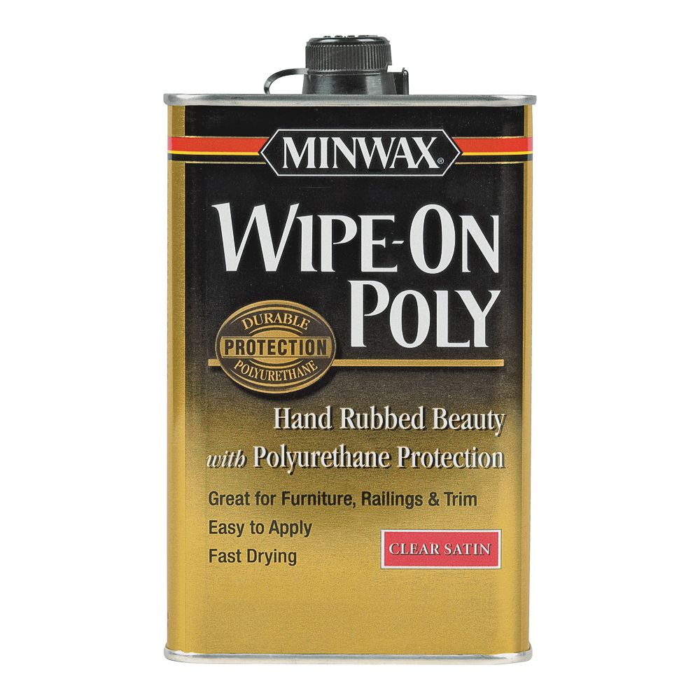 Minwax 1 pt. Satin Wipe-On Polyurethane