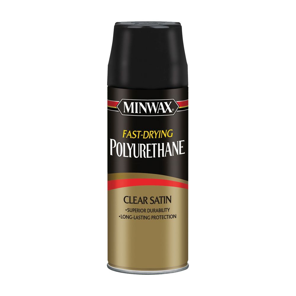 Minwax 11.5 oz. Satin Fast-Drying Polyurethane Spray