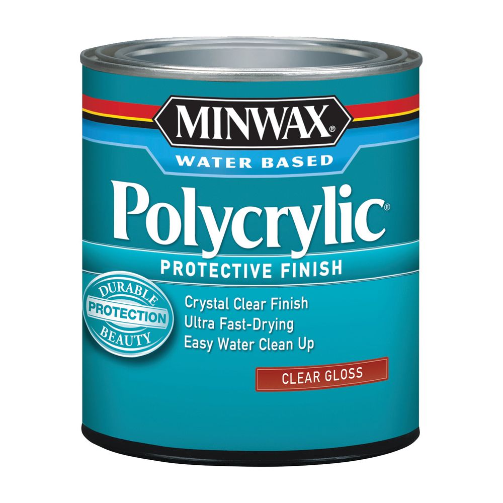 Minwax 1 qt. Gloss Polycrylic Protective Finish