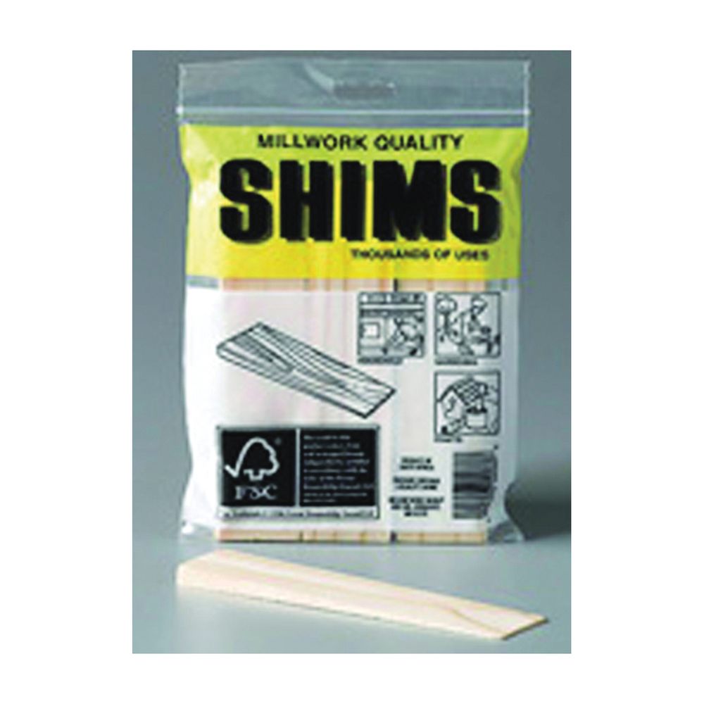 Nelson Wood Shims 6 in. Shims on Clip Strip