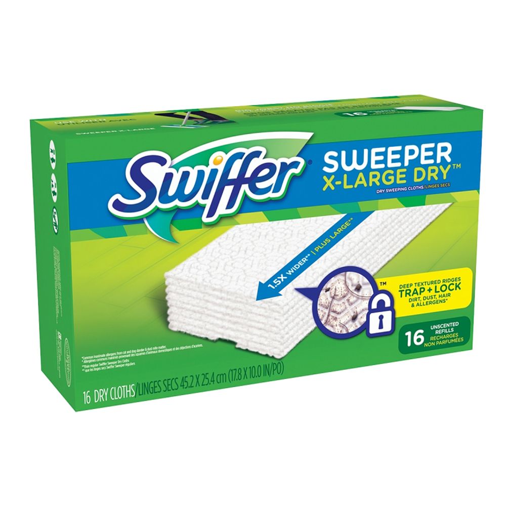 Swiffer 16-Count Disposable Sweeper Cloths