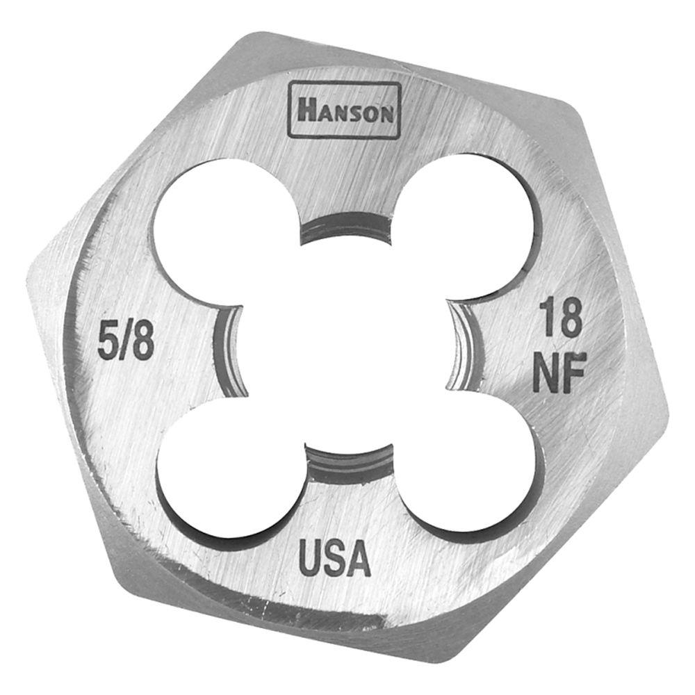 Irwin 5/8 in.-18 NF Hexagon Machine Screw Die