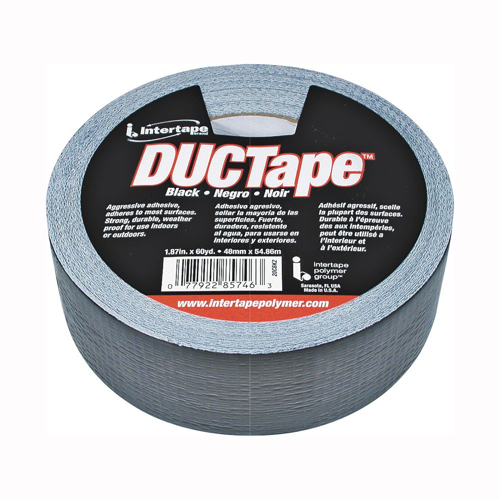 IPG 1-7/8 in. x 60 yd. Black Duct Tape