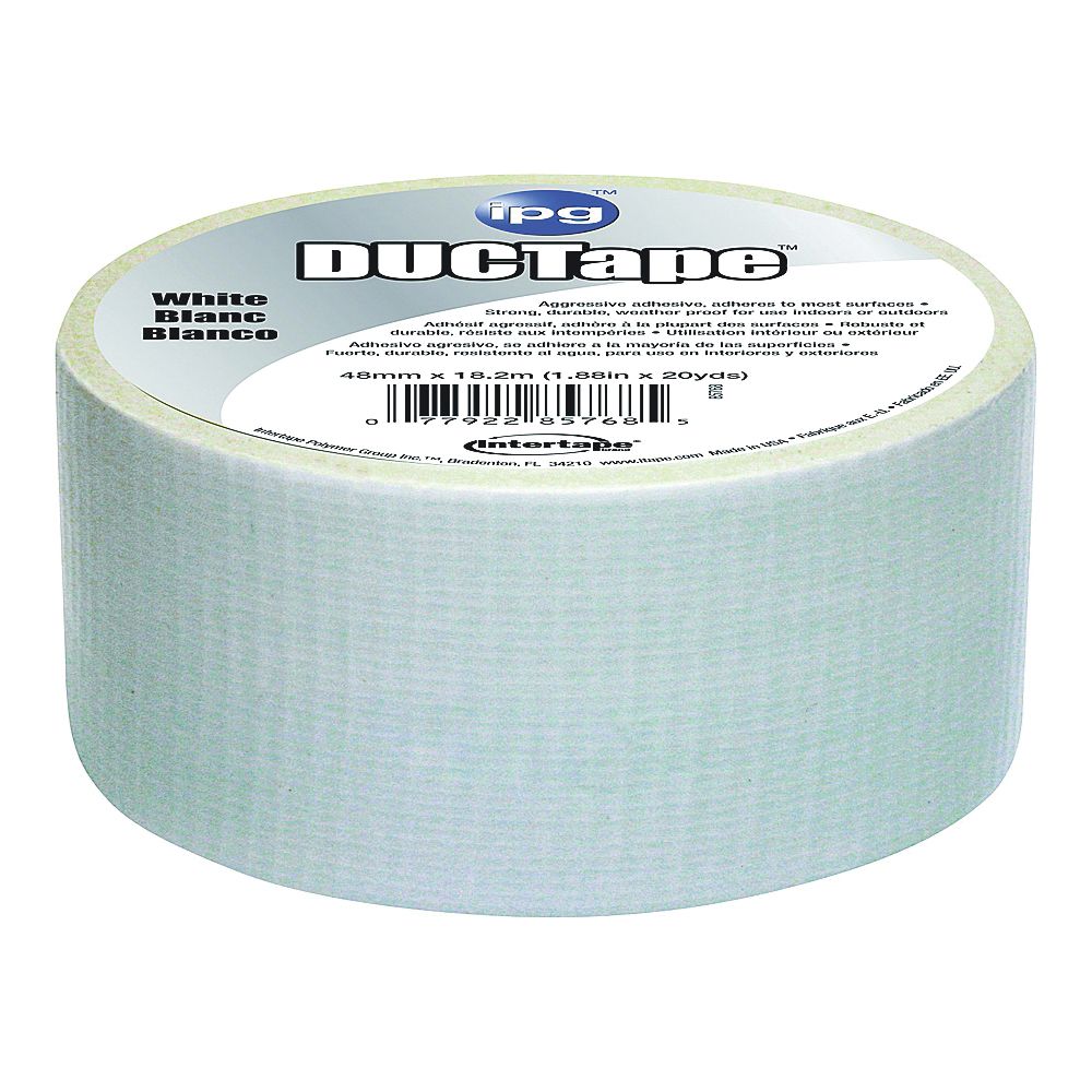 IPG 1-7/8 in. x 20 yd. White All-Purpose Duct Tape