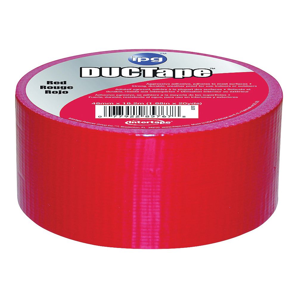 IPG 1-7/8 in. x 20 yd. Red All-Purpose Duct Tape