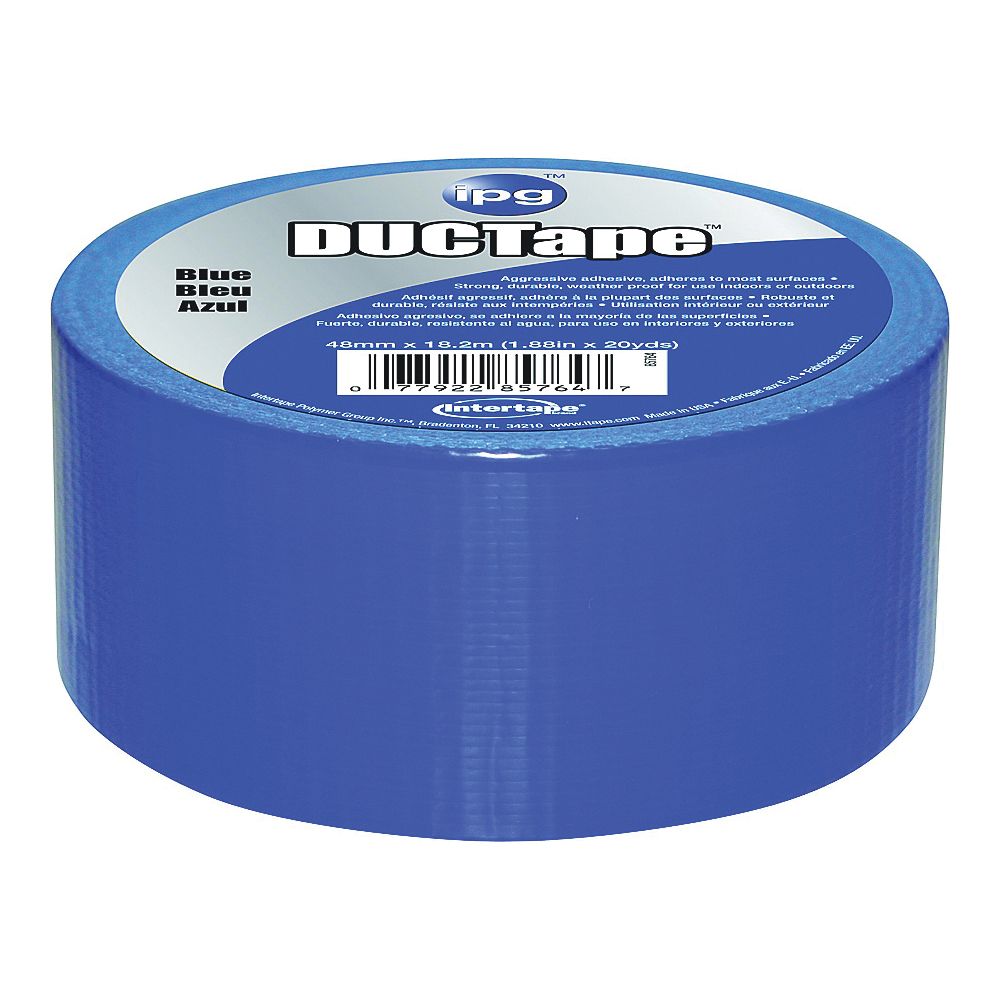 IPG 1-7/8 in. x 20 yd. Blue All-Purpose Duct Tape