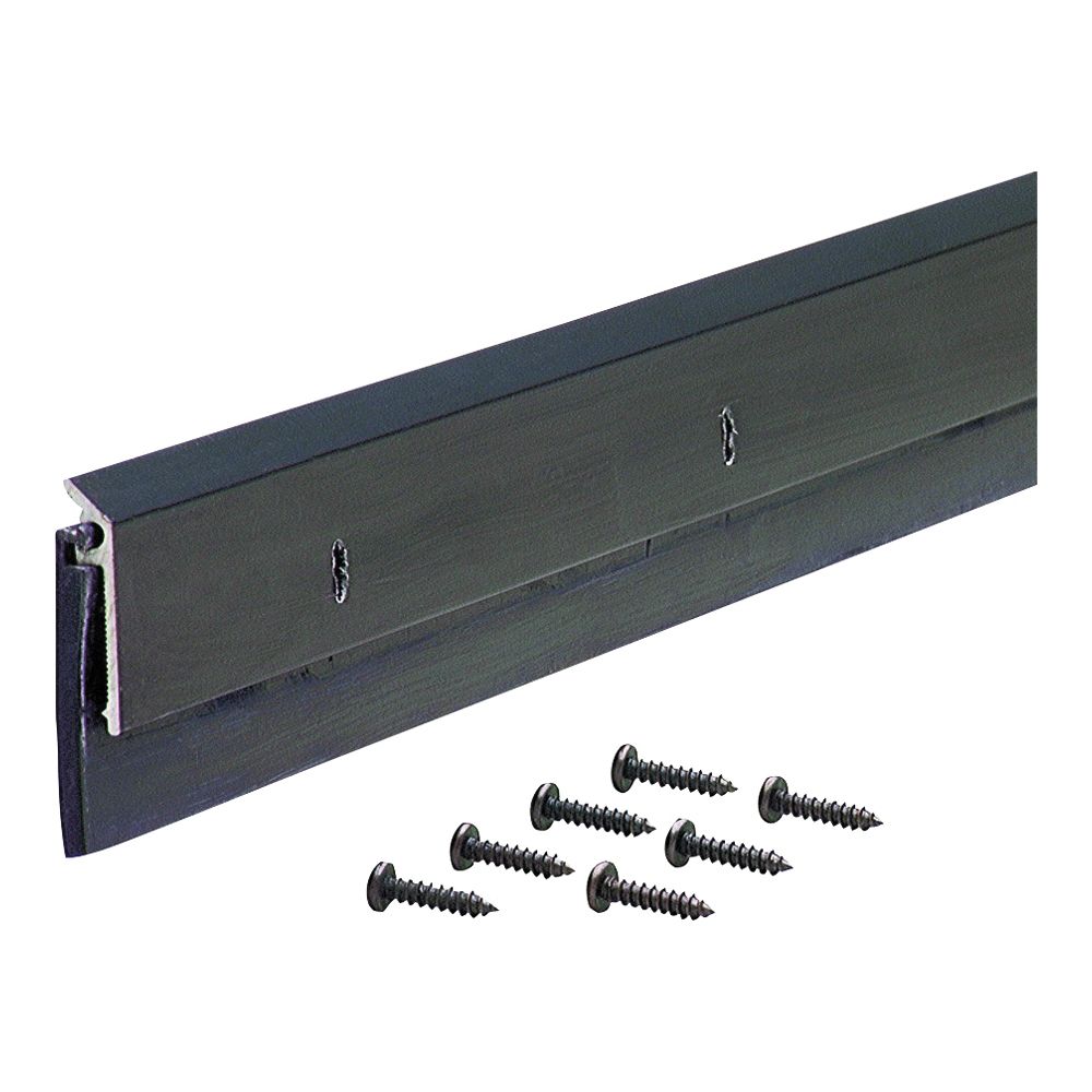 M-D Building Prod 36 in. Bronze Aluminum and Rubber Door Sweep