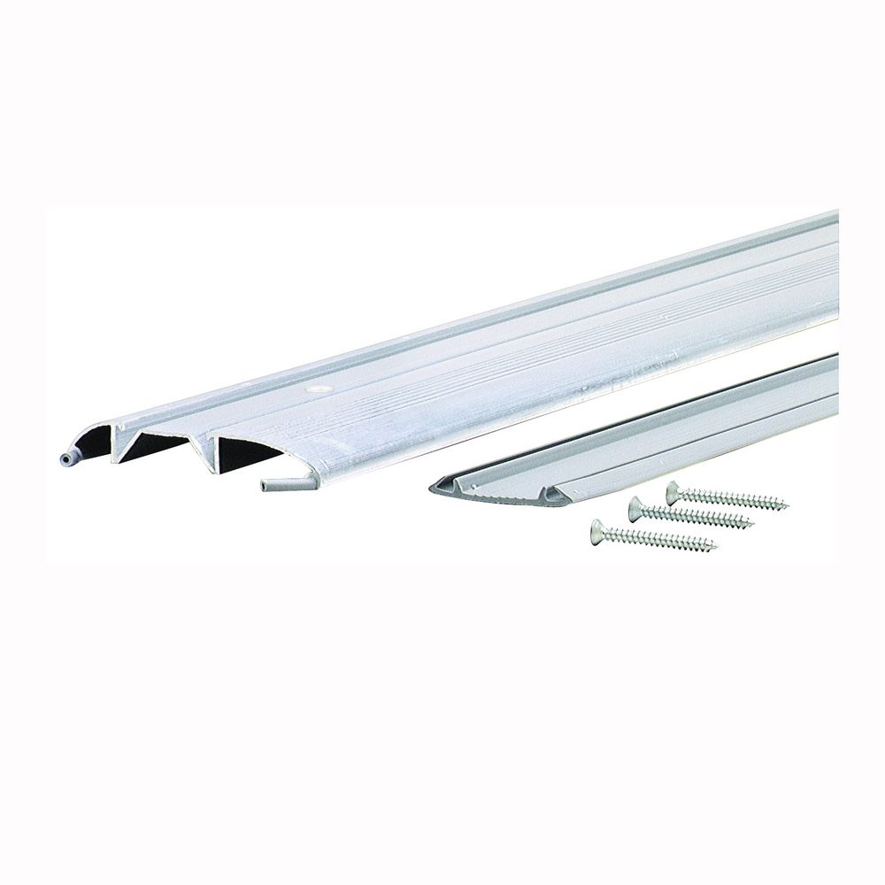 M-D Building Products 3/4 in. x 3-3/8 in. x 36 in. Aluminum Low Rug Threshold