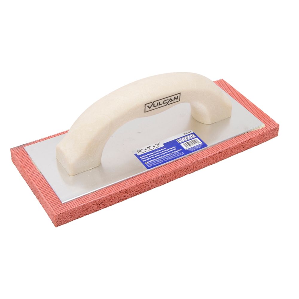 Vulcan 4 in. x 10 in. x 5/8 in. Sponge Rubber Float